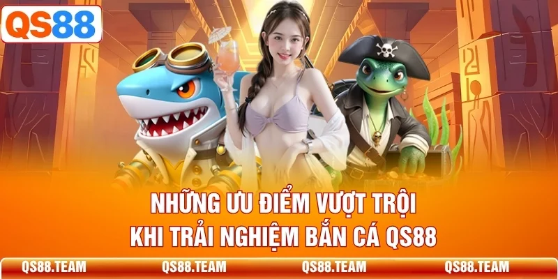 Hình ảnh minh họa các mục tiêu và không gian thường gặp trong trò chơi bắn cá